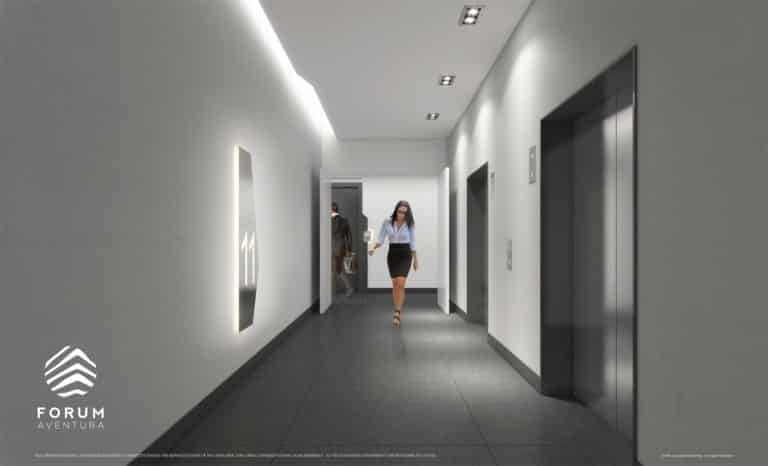Forum-Aventura-Interior-Elevator-Lobby-1